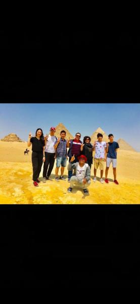 Khattab pyramids Guest house view